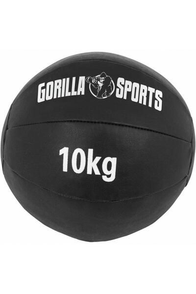 Gorilla Sports Minge medicală Wall Ball din piele sintetică 1 - 10 kg 10 KG
