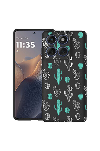 bestcase ®   Θήκη TPU Υπέρλεπτη για Motorola Edge 70 Pro, Κάκτος, 3159991 B 84