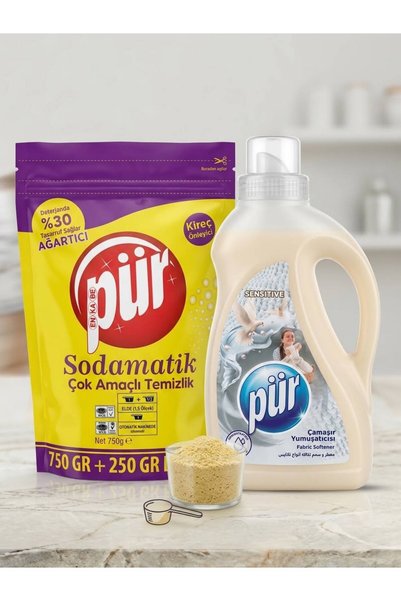 Pür YUMUŞATICI VE SODAMATİK 2'Lİ SET