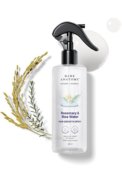 Bare Anatomy Peir Annumy Unisex Hair Spray for All Hair Types 200ml Hair Grow...