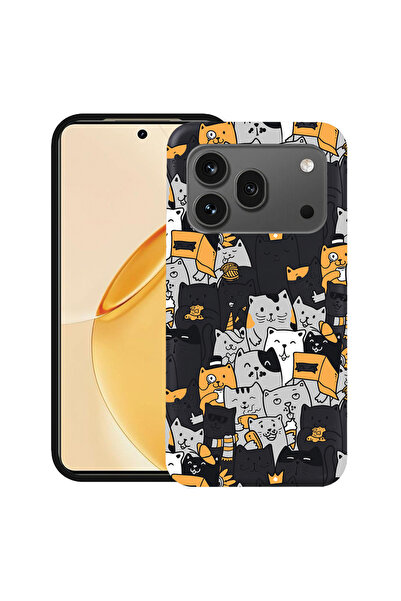 bestcase ®   Husă TPU Ultra Subțire pentru Honor 600 Pro, Model cu Pisici, 31...