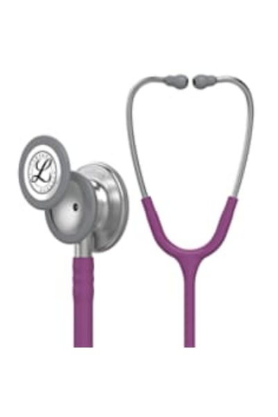 Littmann ® Classic III™ Stethoscope, 5831, Standard-Finish Chestpiece, Plum T...