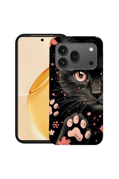 bestcase ®   Husă TPU Ultra Subțire pentru Honor 600 Pro, Black Cat, 3159954 ...