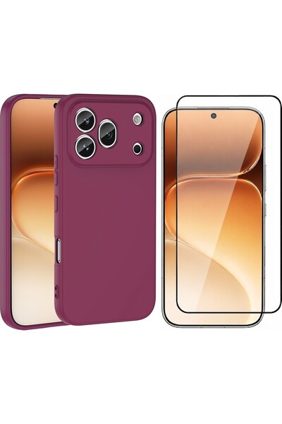 Honor 600 Pro 5G Kılıf Zore Mara Lansman Kapak + Cam Ekran Koruyucu
