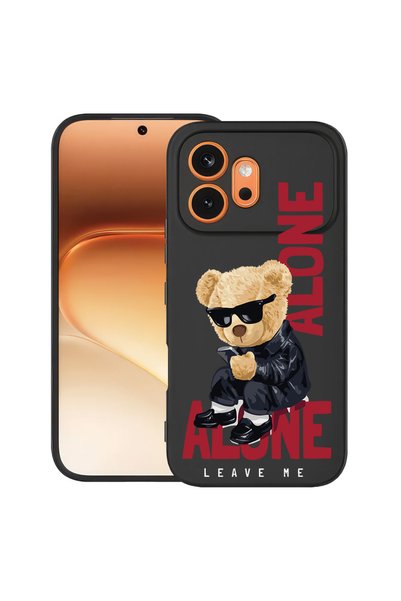 bestcase ®   Θήκη TPU Υπέρλεπτη για Honor 600, Αρκουδάκι  "Αφήστε με ήσυχο " ...