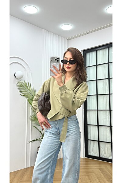 R-Style Astarlı Kısa Ceket