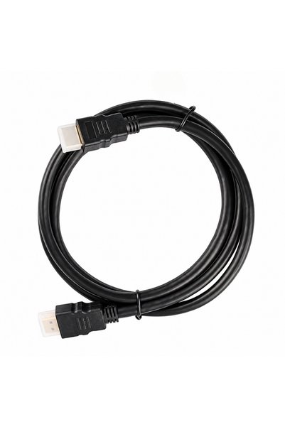 Alfais 6059 كابل HDMI للتلفزيون وشاشة LCD ذكر بطول 1.5 متر عالي السرعة مع طرف ذهبي