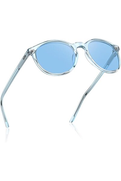 DUCOO DUCO Retro Round UV400 Polarized Sunglasses for Women Men Vintage Shade...