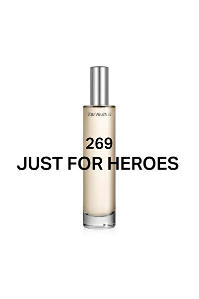 Equivalenza 269 Just For Heroes Eau de Toilette, Men, 50 ml,