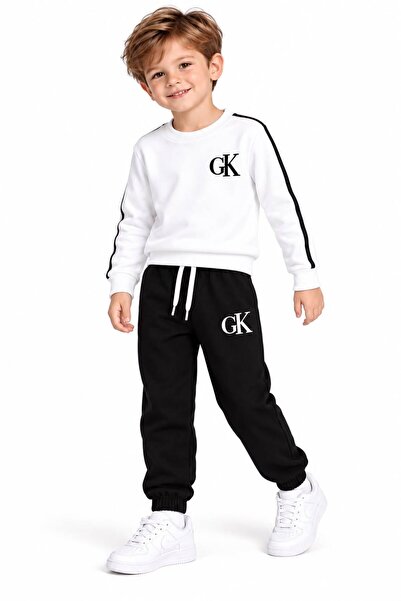 Sonıya Kids Boy's Bottom Top Tracksuit Set