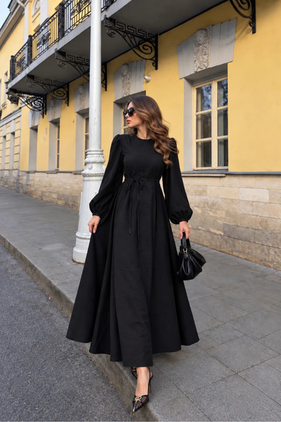Moda Algan Valeria Elbise MA10100 Siyah