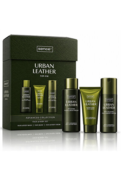 fragrance couture Set cadou pentru bărbați, Urban Leather Advanced Collection...