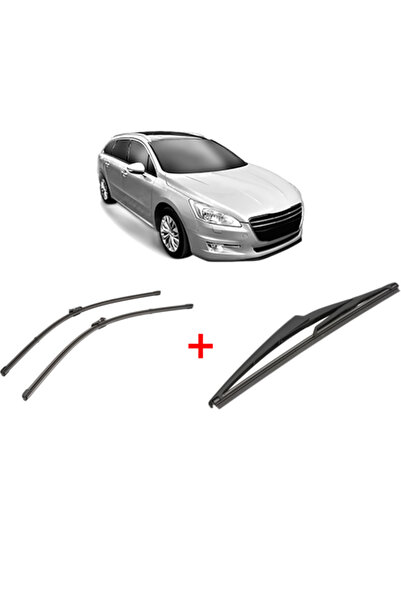 VALEO Set of 3 wipers PEUGEOT 508 SW Estate Van (8E_) 2011-2018, for windshie...