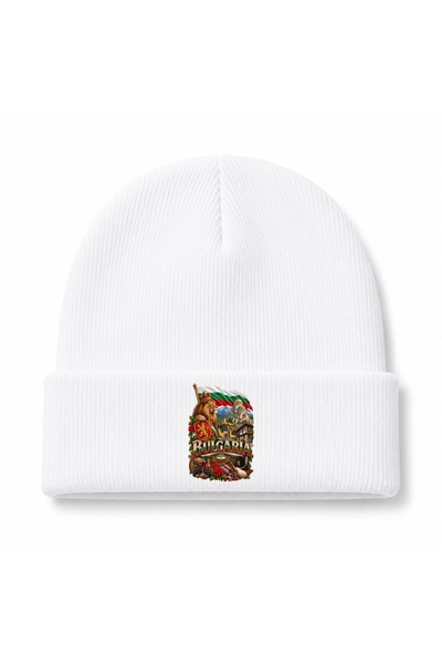 Rabona Fashion Bulgaria Golden Lion Flag Beanie