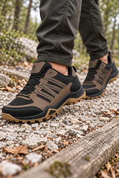 Vojo Heber Suya Dayanıklı Kışlık Outdoor Erkek Ayakkabı Vizon