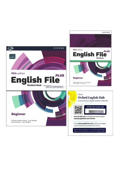 OXFORD UNIVERSITY PRESS English File Plus Fifth edition Beginner Student Book...