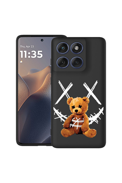 bestcase ®   Θήκη TPU Υπέρλεπτη για Motorola Edge 70 Pro, Χαμόγελο Αρκουδάκι,...