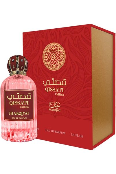 khalis PERFUMES Qissati Callina, Unisex Perfume, 100ml, Woody Spicy Fragrance, Green Apple-Bergamot-Cashmere-Amber Notes