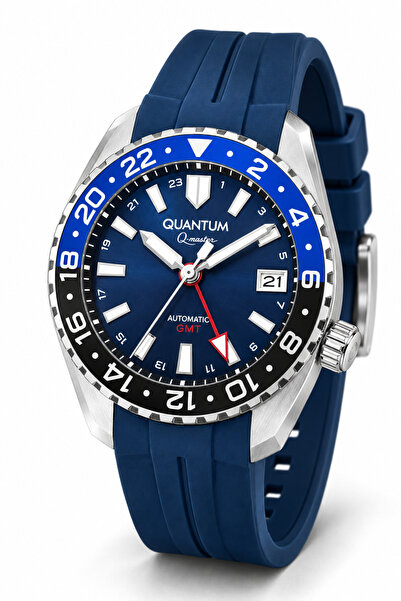 Quantum ERKEK OTOMATİK SEIKO MH34 GMT MEKANİZMA SAFİR CAM 20 ATM OTKQU00004 M...