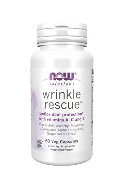 Wrinkle Rescue Antioksidan Kompleks 60 Bitkisel Kapsül
