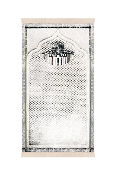 Bursa İpek Stone Sponge Velvet Prayer Mat