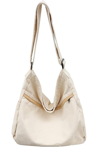 GENERAL Economical Cotton Canvas Tote Bag,Women Hobo Shoulder Bag Crossbody H...