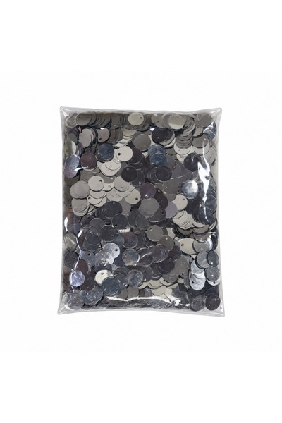 Renk İthalat Paiete din plastic Paiete argintii 20 mm 500 gr Cu gaură Guipure Bijuterii Decorare Hobby Artizanat