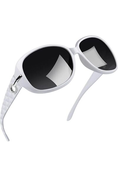 Joopin Vintage Oversized Sunglasses for Women Polarized UV400 Protection