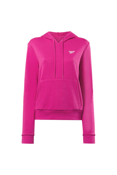 Reebok Γυναικείο Φούτερ με Κουκούλα French Terry με Μικρό Λογότυπο Identity XS