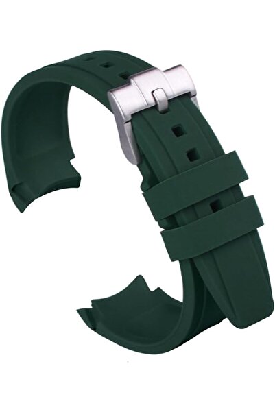GENERAL uEmoh Watch Band for Moonswatch Watch, Curved No Gap Soft Silicone St...