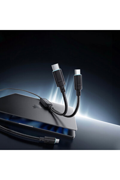 Cuktech Cablu USB-C Cuktech, USB-C la 2x USB-C, incarcare ultra rapida pentru...