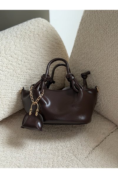 STİL SİDELYA Small Size Hand and Shoulder Women's Bag with Charms