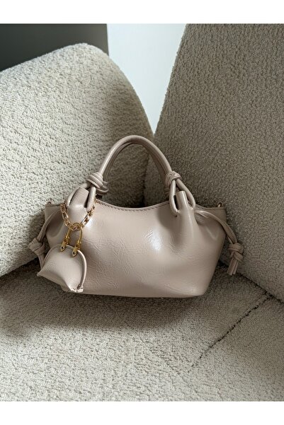 STİL SİDELYA Small Size Hand and Shoulder Women's Bag with Charms