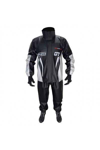 Forte GT 2001160 PVC YAĞMURLUK TAKIM SİYAH TAŞ
