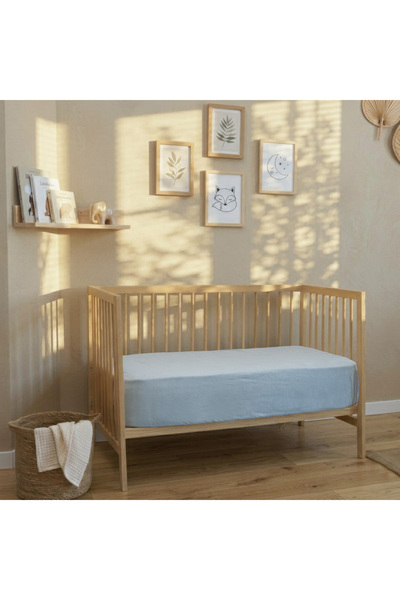 HANNA Elastic Towel Baby Sheet |   Mother's Side Crib, Park Bed |   40X90 Cm/50X90 Cm, 70X140/70X150 cm