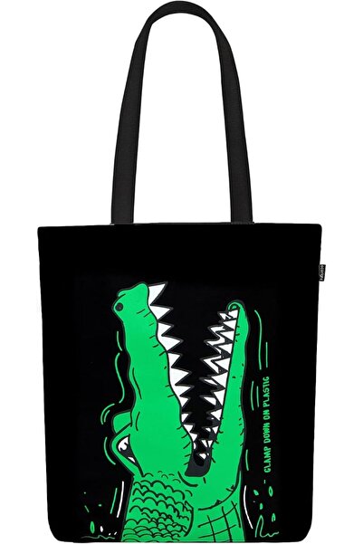 Eco Right EcoRight 100% Organic Canvas Tote Bag with Zip, Eco-friendly Small ...
