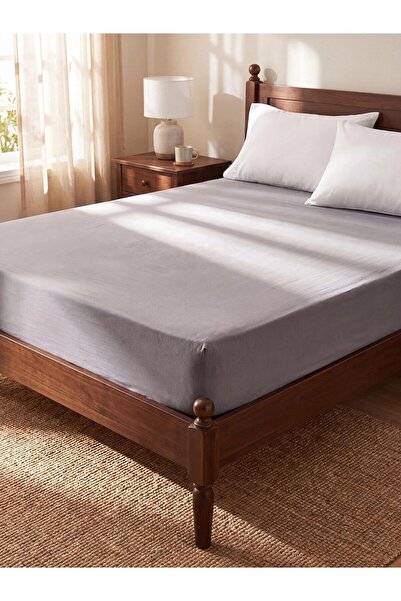 LC Waikiki King Size Double Cotton Bed Sheet (W6)