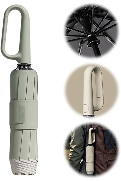 GENERAL Ring Buckle Umbrella, Portable Folding Umbrella for Rain&Sun, Reflect...