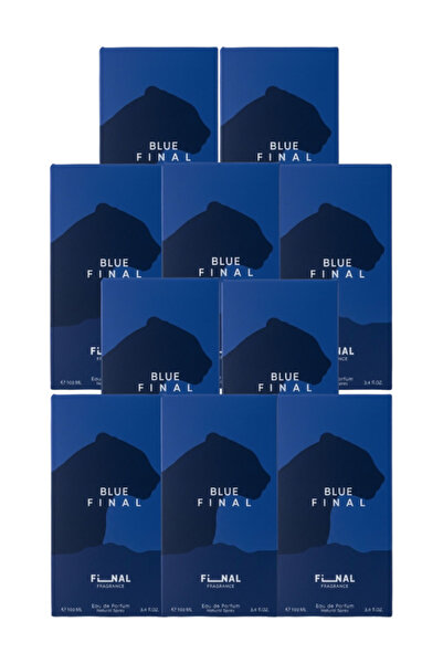 FİNAL 10 قطع عطر أزرق 100 مل