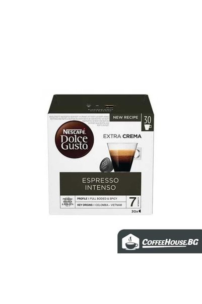 Nescafé Dolce Gusto Κάψουλα καφέ Dolce Gusto Espresso Intenso, 30 τεμάχια.
