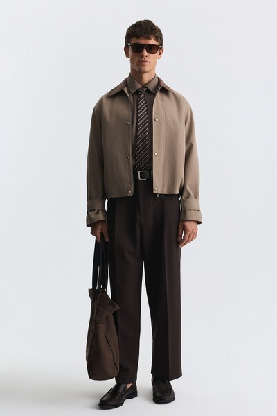 Antioch Contrast Collar Technical Men's Coat