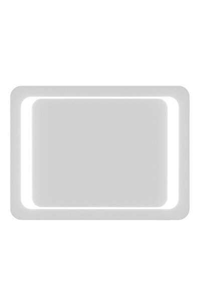 OEM Oglinda baie cu LED, Savini Due SPR101, 60 x 80 cm, margini rotunjite