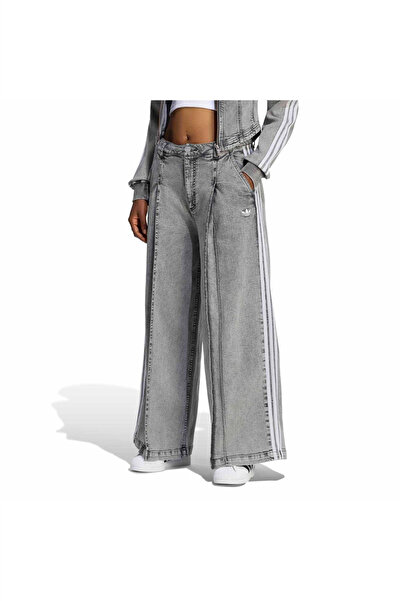 adidas بنطلون رياضي نسائي أزرق من الدنيم WL PANTS LF3777
