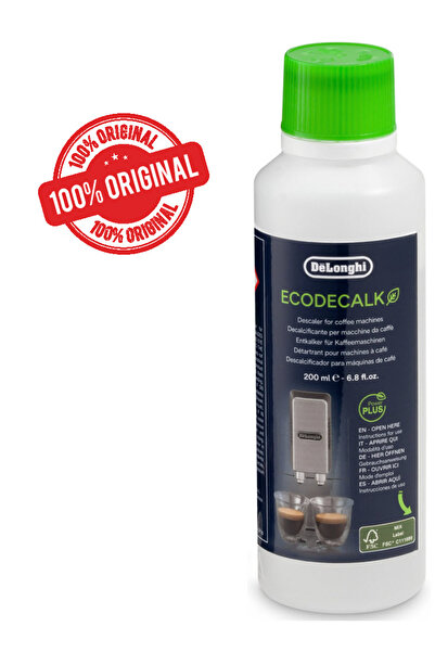 DLSC202 Ecodecalk 200ml Kahve Makinesi Kireç Temizleme Solüsyonu