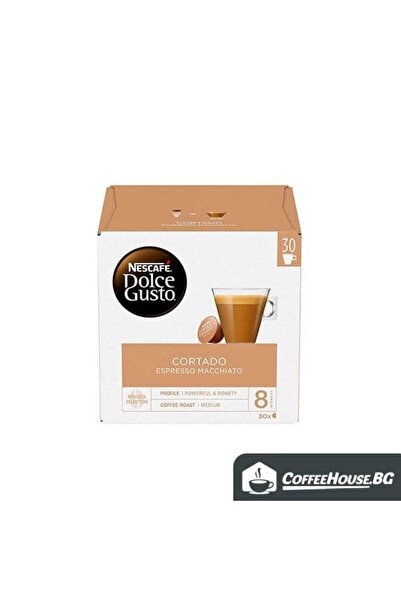 Nescafé Dolce Gusto Κάψουλα καφέ Dolce Gusto Cortado, 30 τεμάχια.
