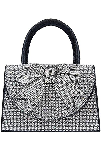 GENERAL Trisapu Womens Evening Bag Sparkly Bow Clutch Purse Wedding Party Pur...