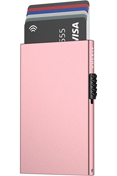 VULKIT Card Wallet for Men Holder RFID Blocking Pop Up Card Holder Women Mini...