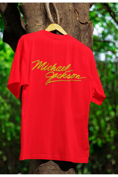 MG Michael Jockson Printed Crew Neck Cotton Oversize Fit Unisex Short Sleeve ...