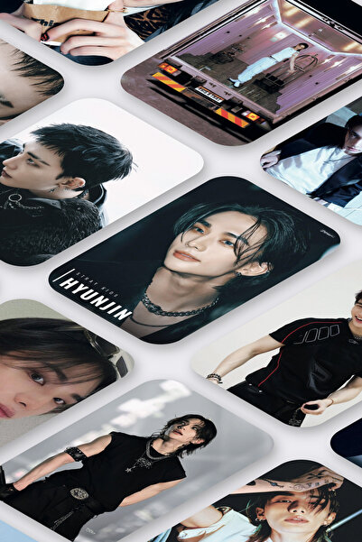 KSTAR Stray Kids Hyunjin 56 Adet Premium Fotokart Seti