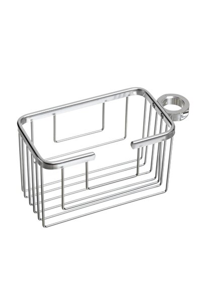 OEM Etajera baie din aluminiu Tatay S6604900, montaj pe coloana / bara, finis...